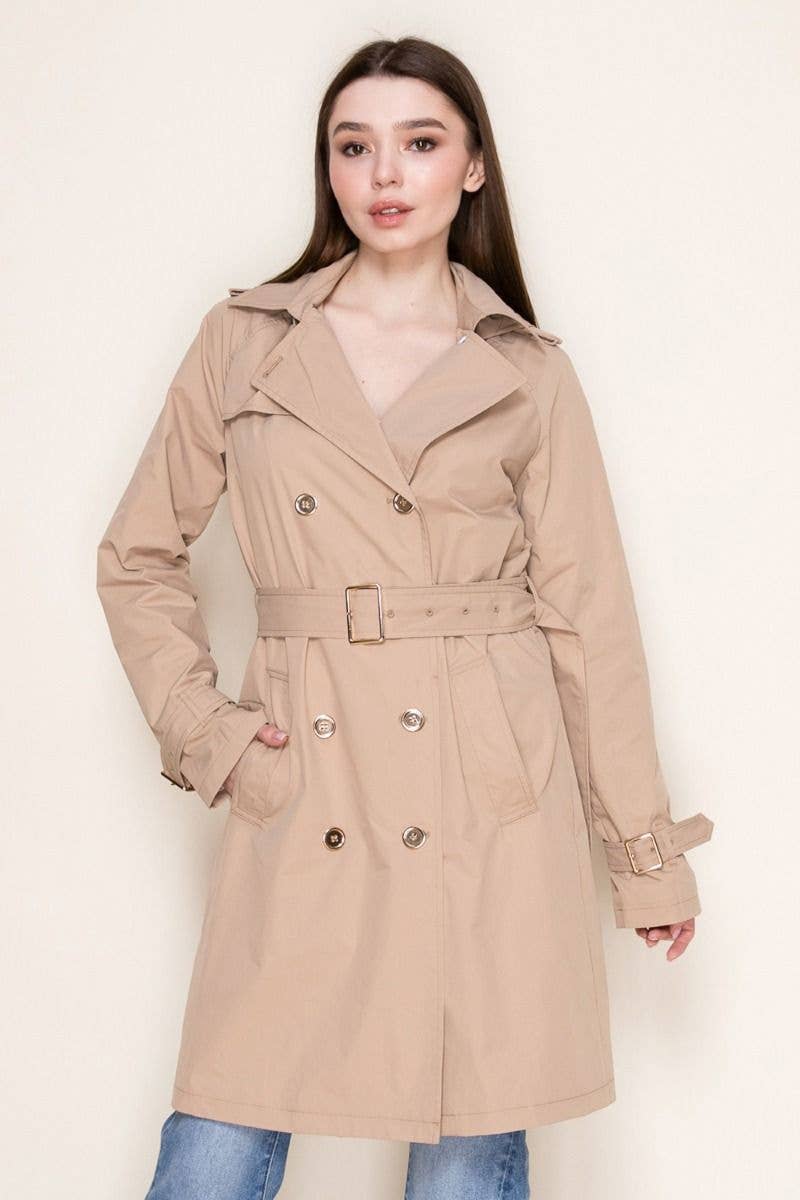 Long Sleeve Knit Belted Jacket with Pockets | Lightweight Layering Essential